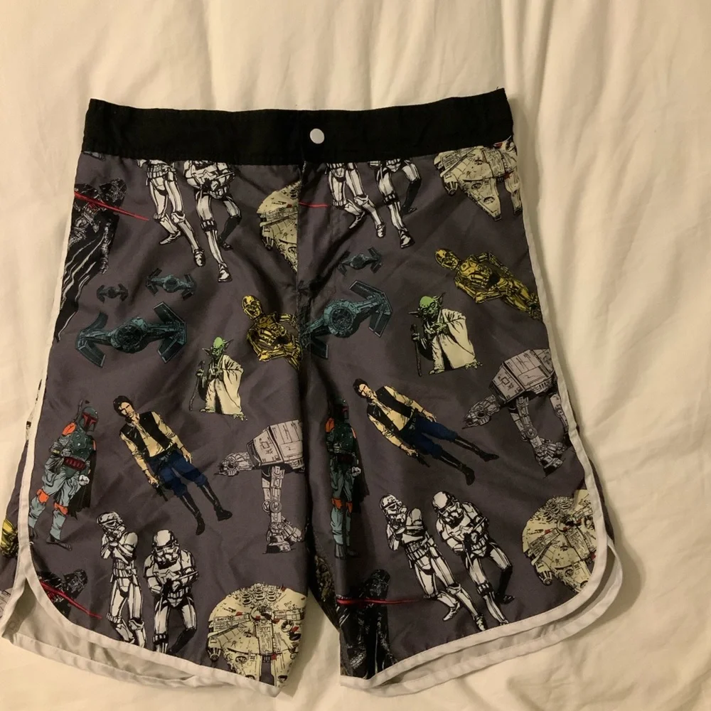 Star Wars M Men’s Swim Trunks Board Shorts